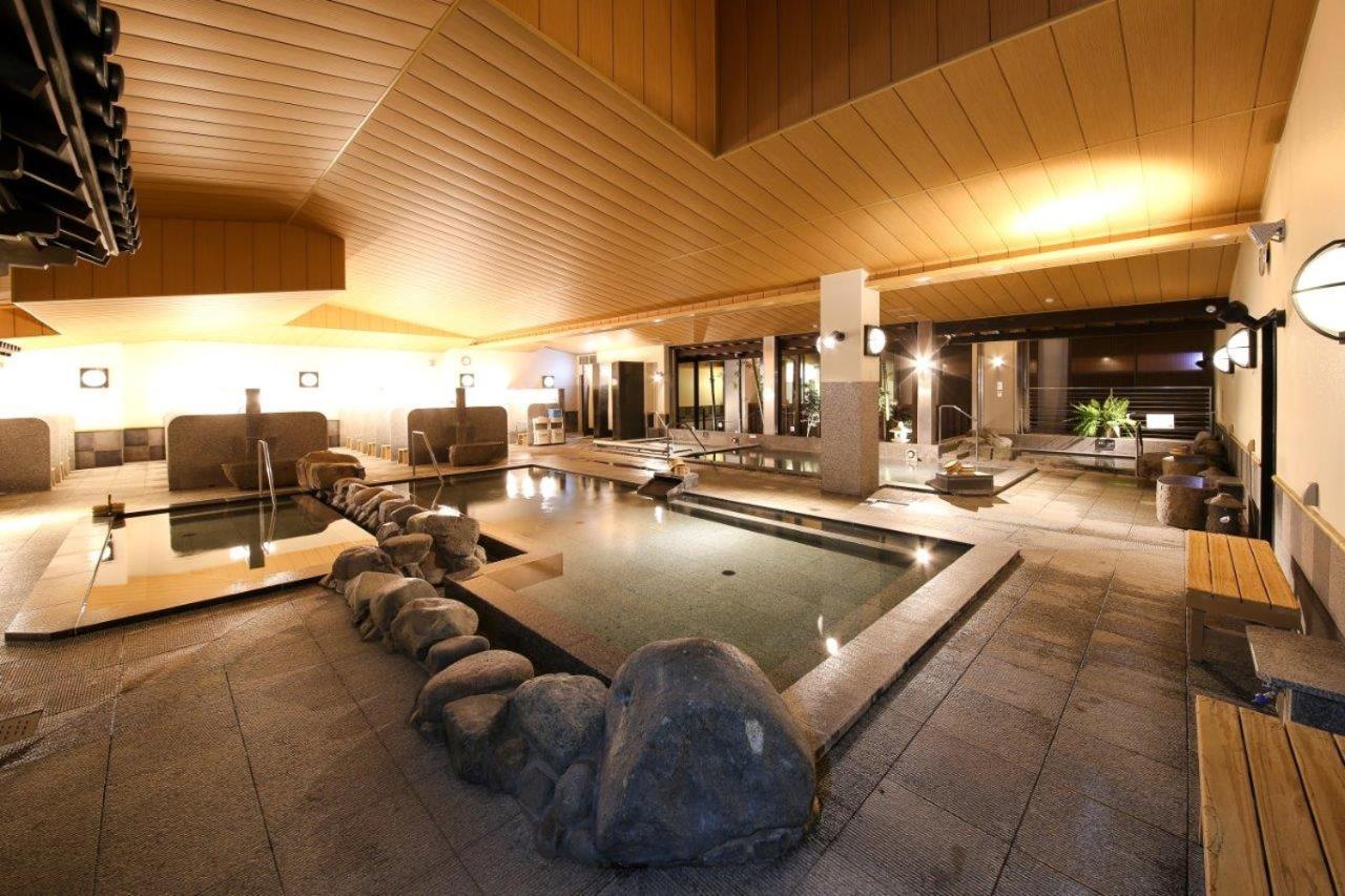 Отель Kobe Harbor Land Onsen Manyo-Club Экстерьер фото
