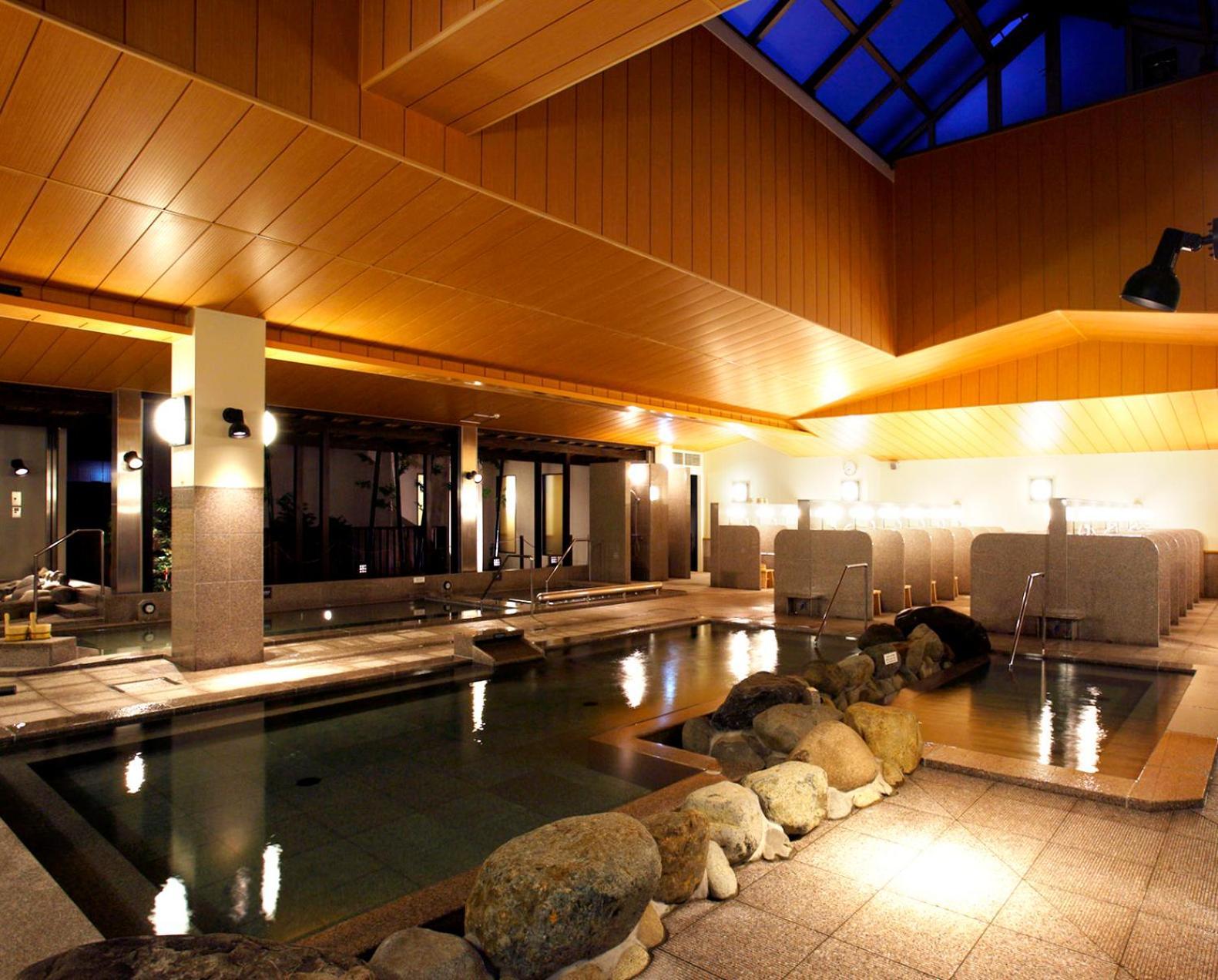 Отель Kobe Harbor Land Onsen Manyo-Club Экстерьер фото
